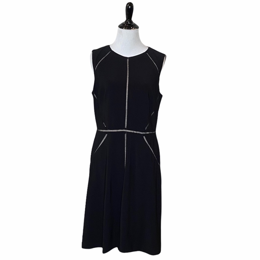 Alex Marie LBD Fit and Flair Mini Cut Out Dress Size 8